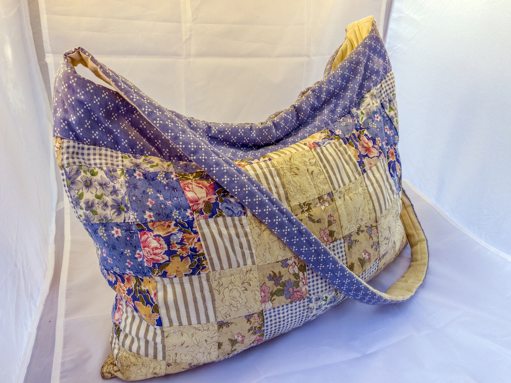 Recycled Pillow Sham Purse